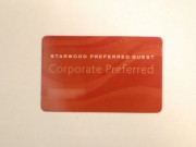 STARWOOD PREFERRED GUEST(Corporate Preferred)